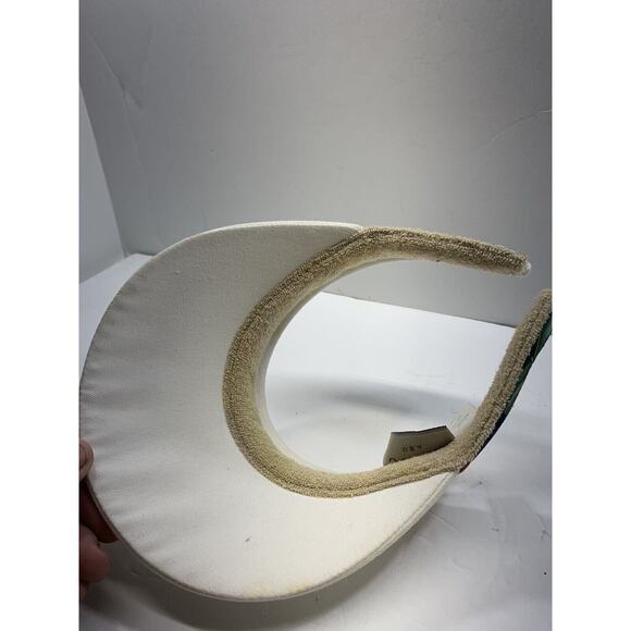 Womens Titleist Hawaiian Floral Golf Tennis Sun Visor Cushioned Cruise VTG Pics - Picture 6 of 8